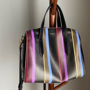 Fossil Multicolor Sydney Satchel